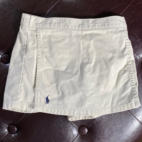 Ralph Lauren Other - Ralph Lauren Tan Skort Skirt Girls